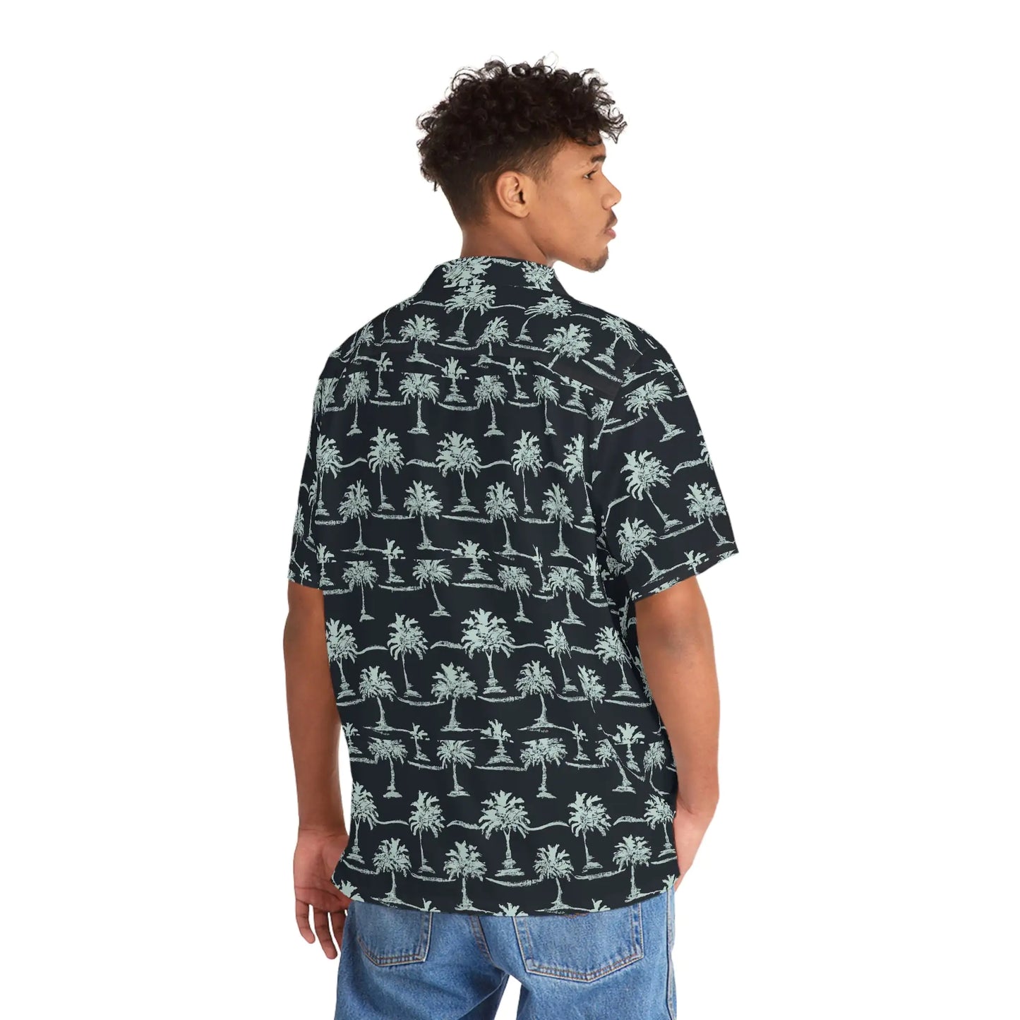 Men's Midnight Island Hawaiian Shirt