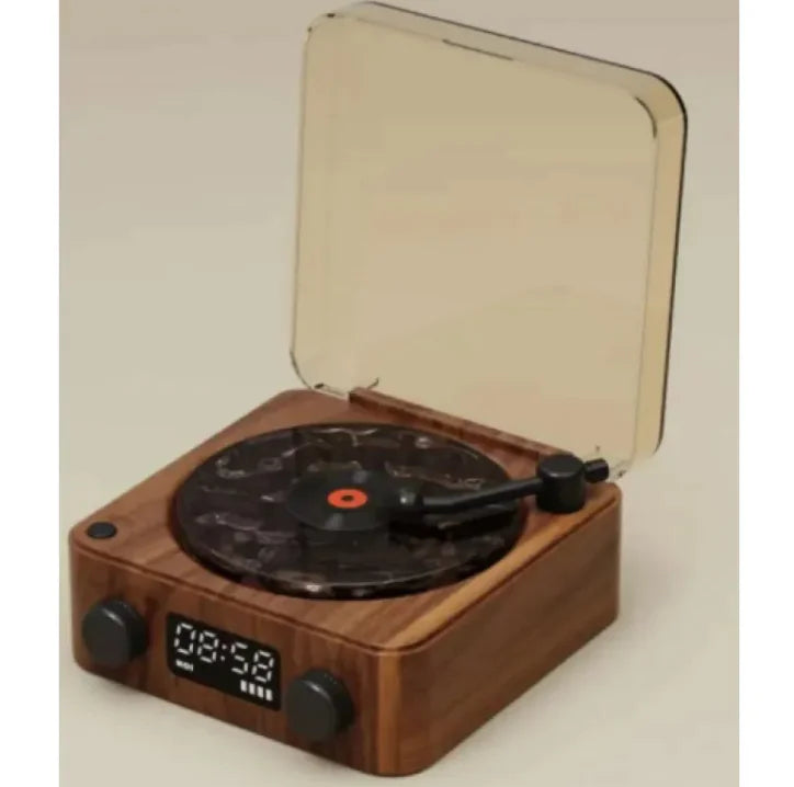 Retro Turntable Bluetooth Speaker