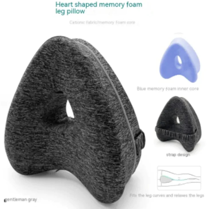 Heart-shaped Memory Foam Leg Pillow