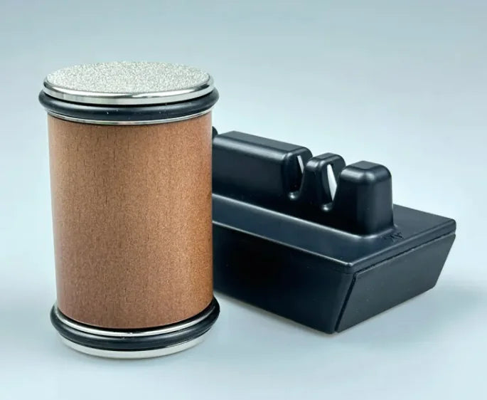 Ceramic Corundum Roller Kitchen Sharpener