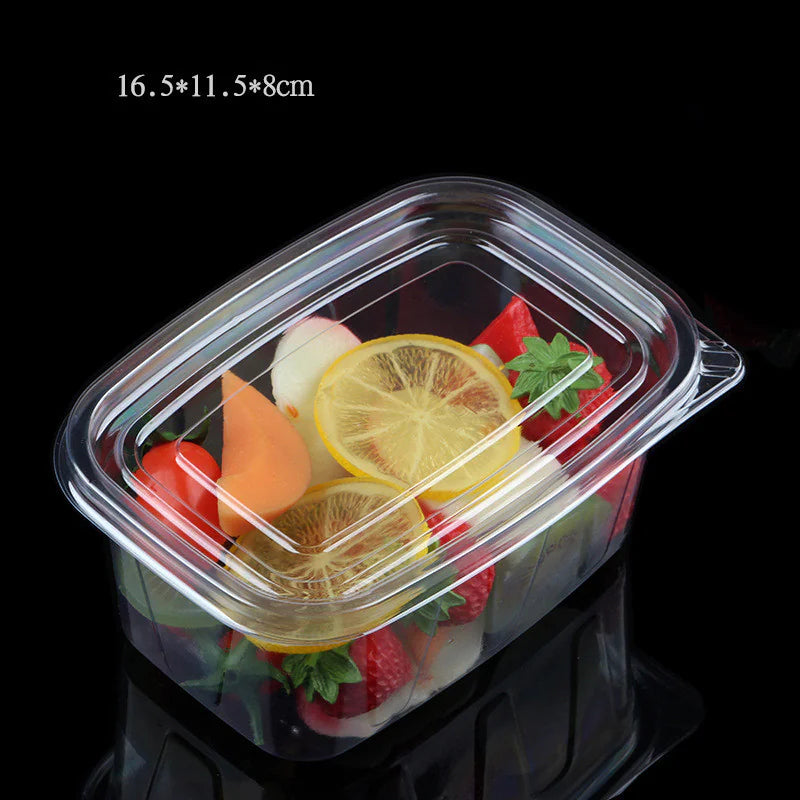 Disposable Plastic Yogurt and Salad Cups with Lids