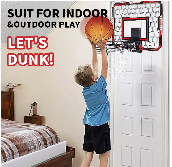 Kids' Indoor Basketball Hoop & Playset