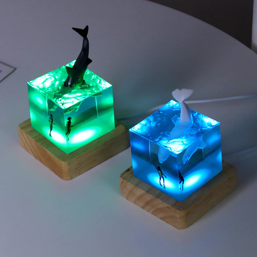 Luminous Cube Mini Night Lamp