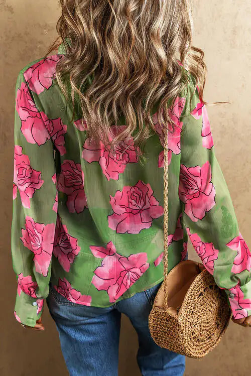 Rosy Long Sleeve Shirt-