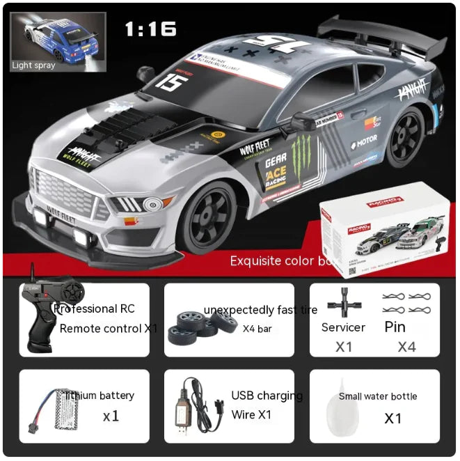 Wireless RC Charging Car for Boys