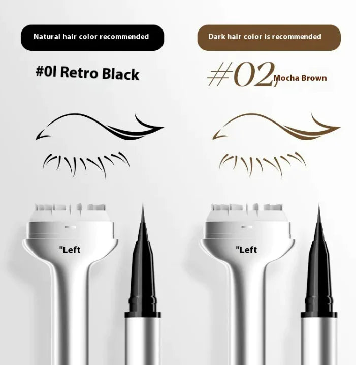 Double-headed Lower Eyelash Seal Eyeliner