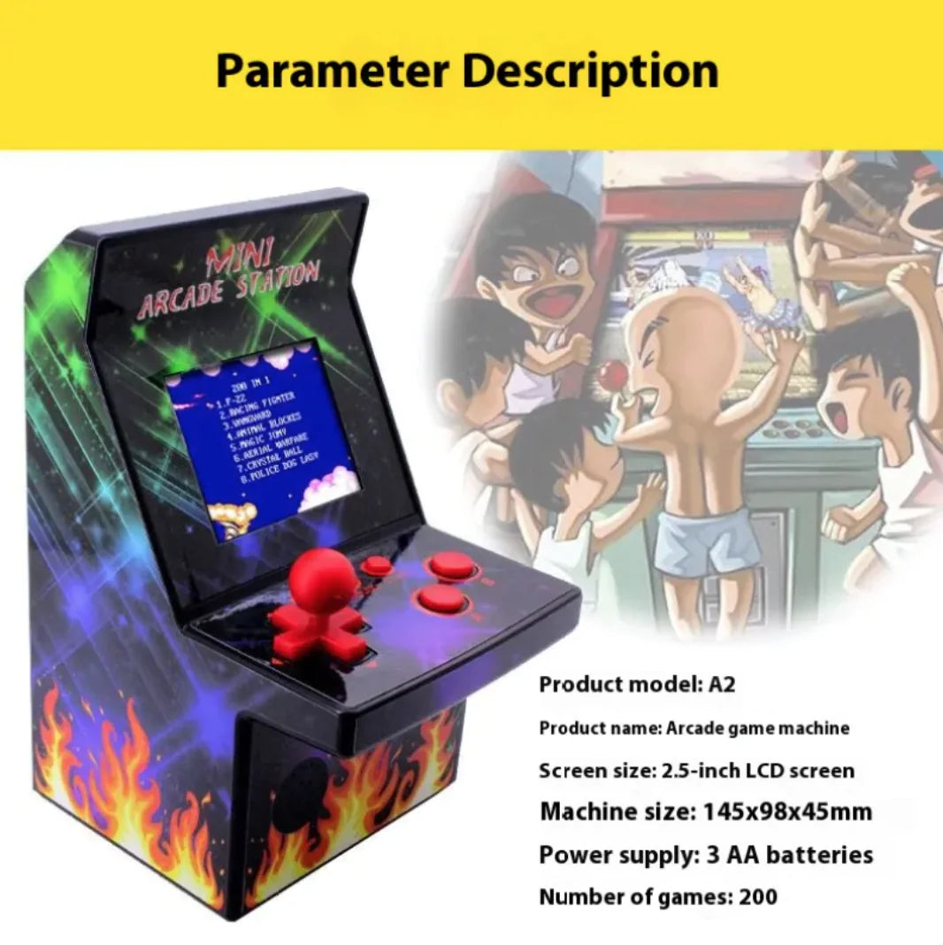 Mini Handheld Arcade Game Console