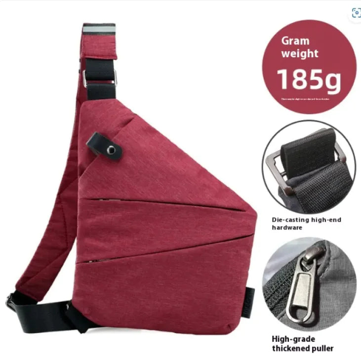 Simple Large-Capacity Shoulder Bag