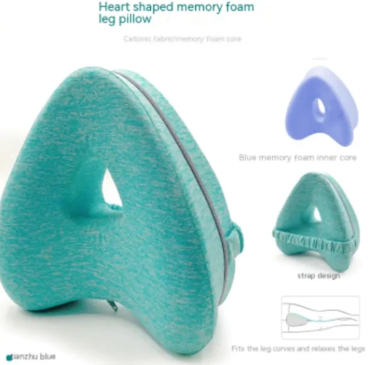 Heart-shaped Memory Foam Leg Pillow