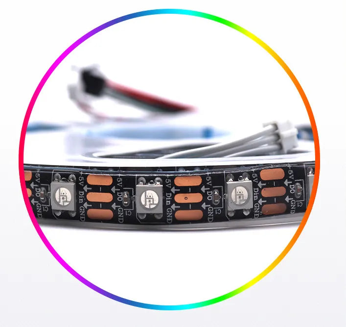 LED Fireworks Drum Light